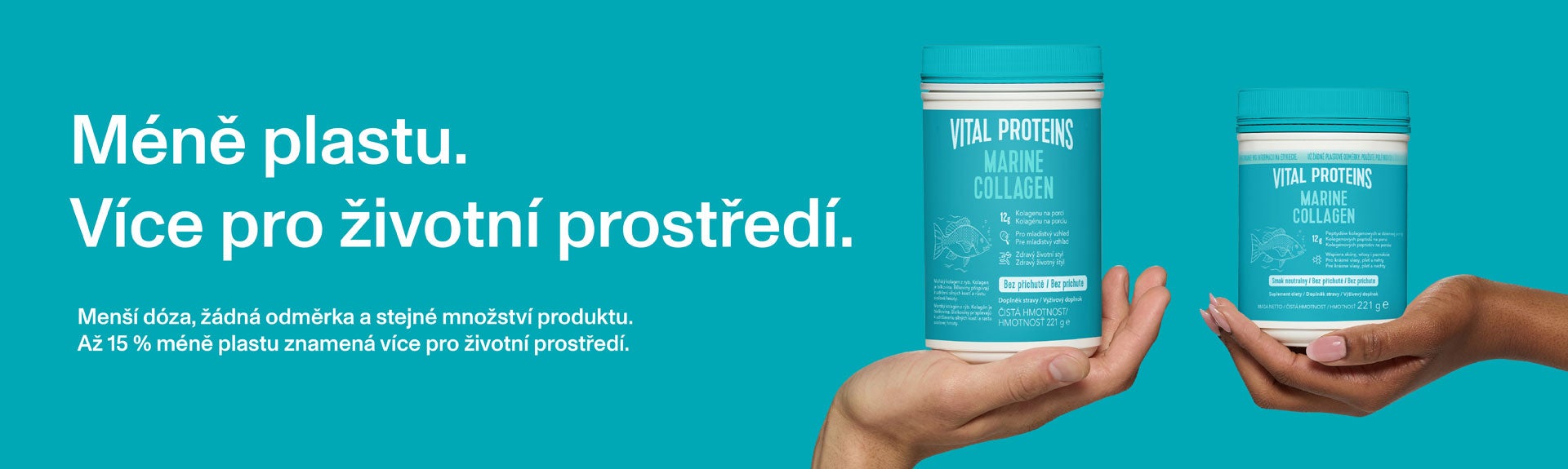 Vital Proteins Marine Collagen 221 g - neochucený