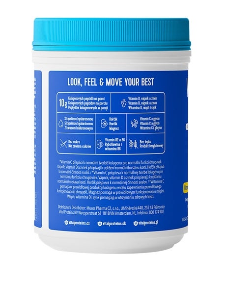 Vital Proteins Active Complex Collagen – citrón 357 g